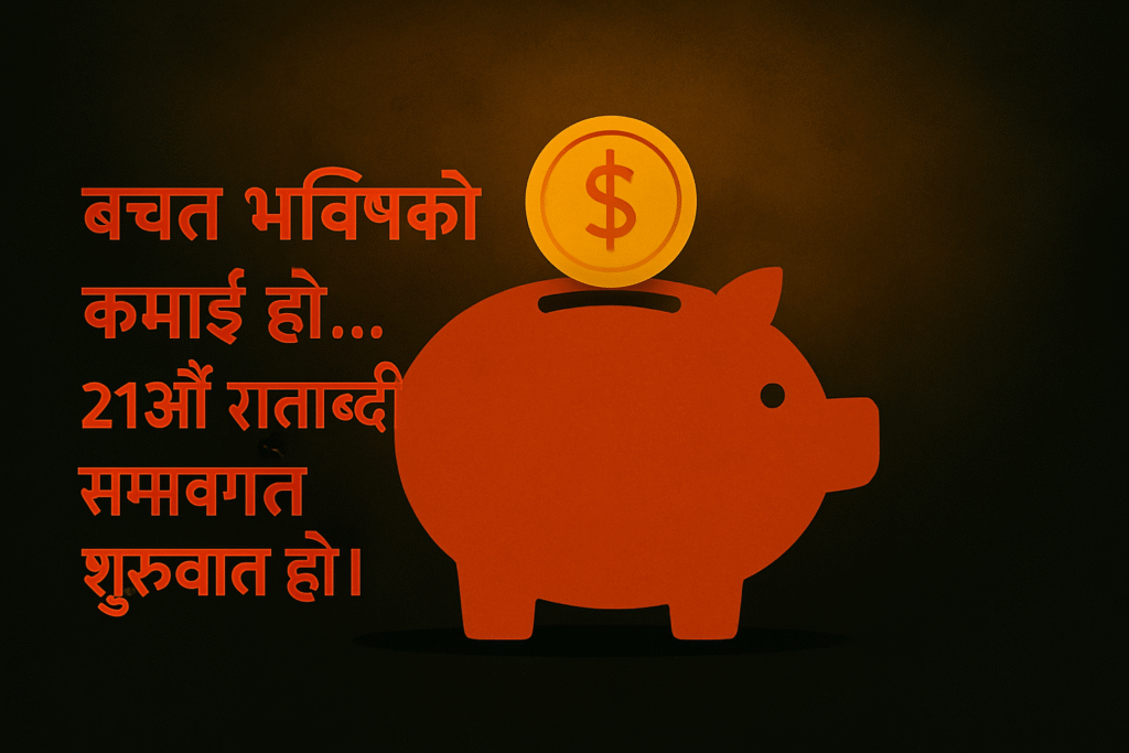 बचत भविष्यको कमाइ हो,,,”शून्यबाट सम्भावनातिर… जहाँ बचत मौन तर शक्तिशाली यात्राको सुरुवात हो।”